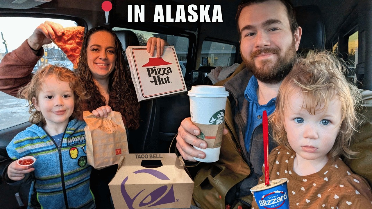 Fast Food Prices in Alaska Are INSANE | Alaska Fast Food Haul