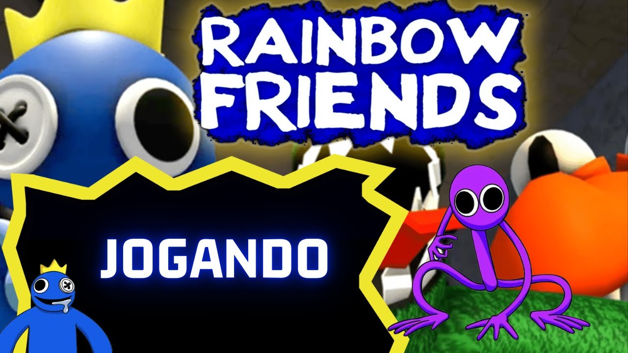 Botssam  jogando Rainbow Friends