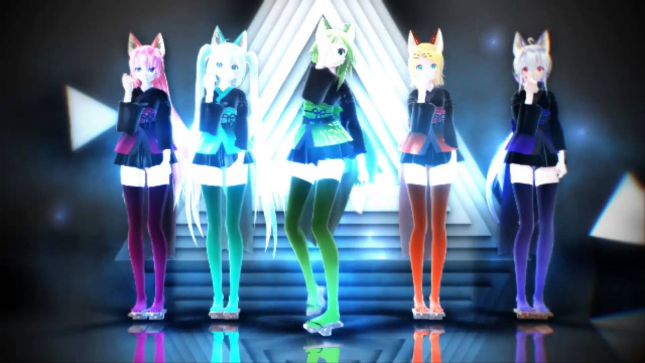 【MMD】【Carry Me Off】【Rin】【Luka】【Miku】【Haku】【GUMI】