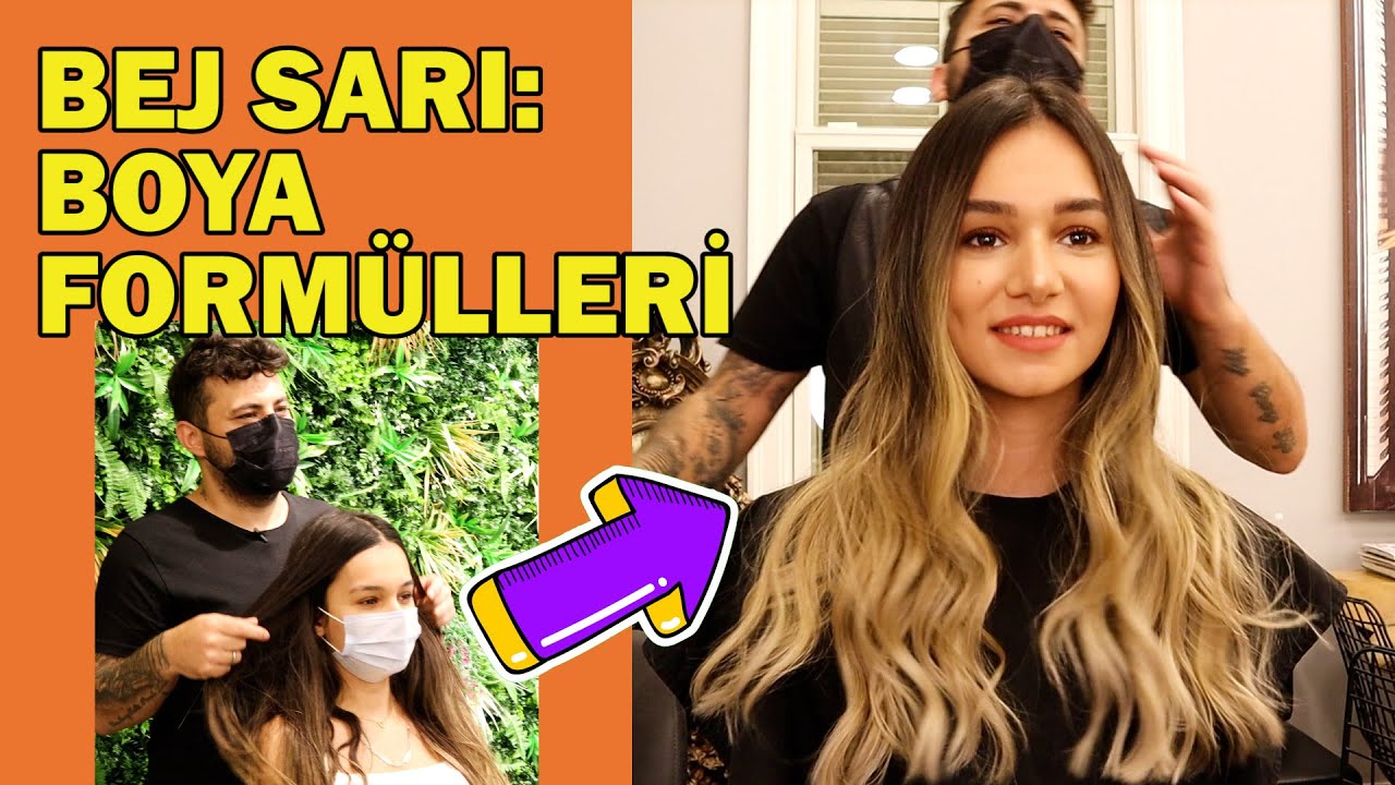 BEJ SARI SAÇ: Boya Formülleri | Toprak Şeker
