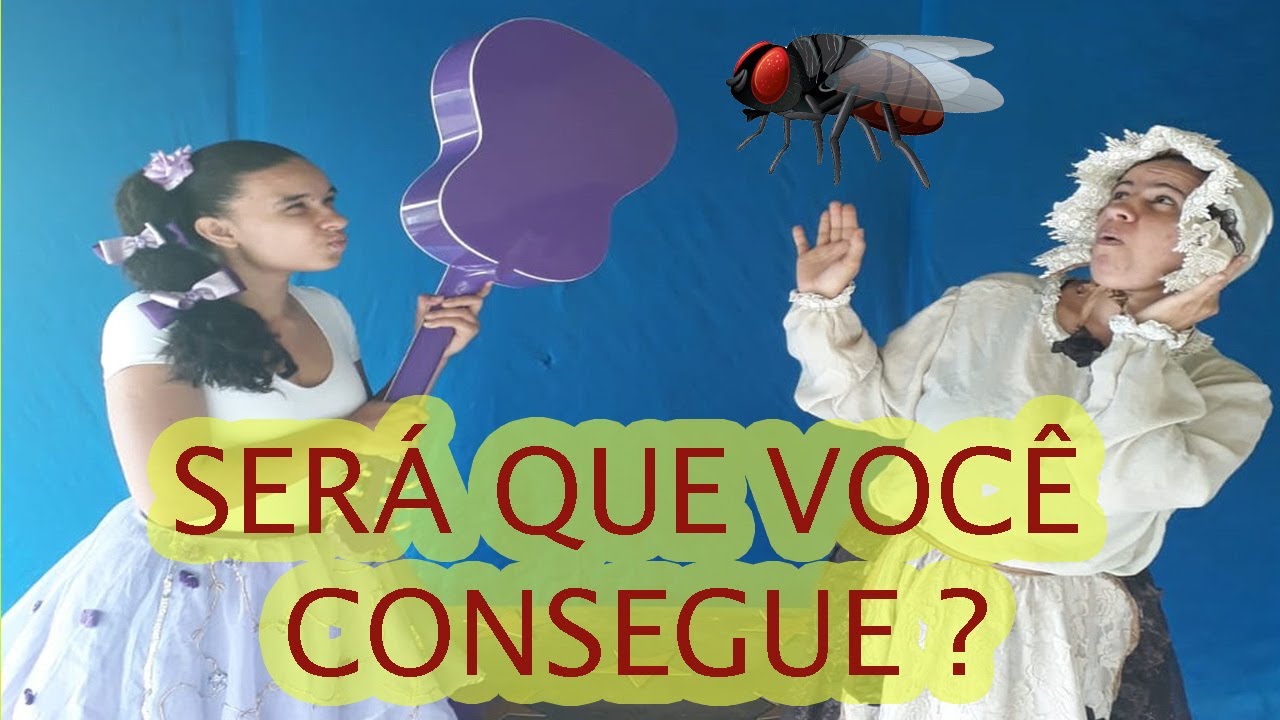 Quero ver se você consegue  - A VELHA A FIAR