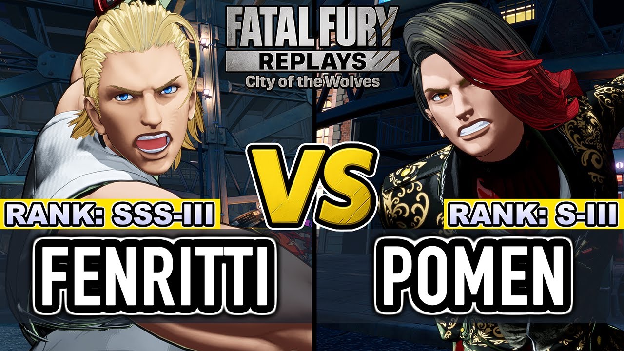 FF COTW ▰ FENRITTI (Andy) vs POMEN (Kain) ▰ Fatal Fury CotW DLC: Andy Bogard Day One