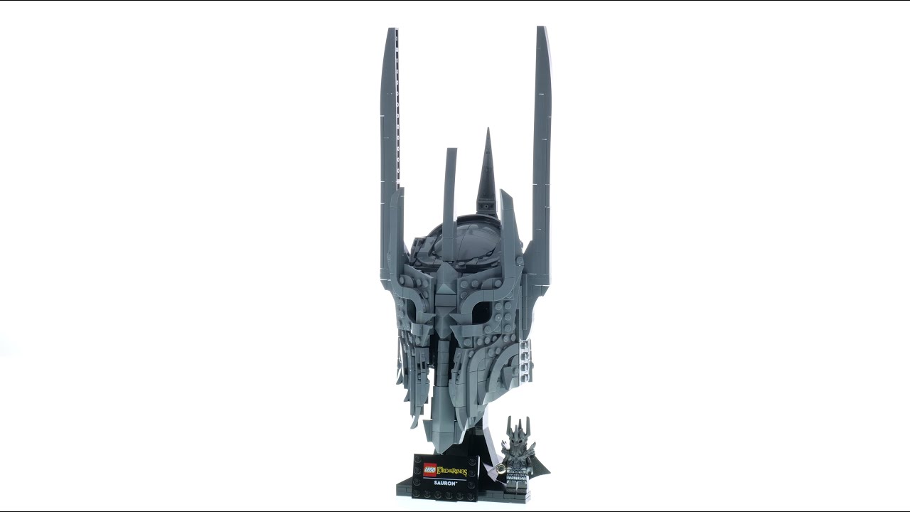Der Herr der Ringe Saurons Helm - LEGO Icons 11373 Speed Build