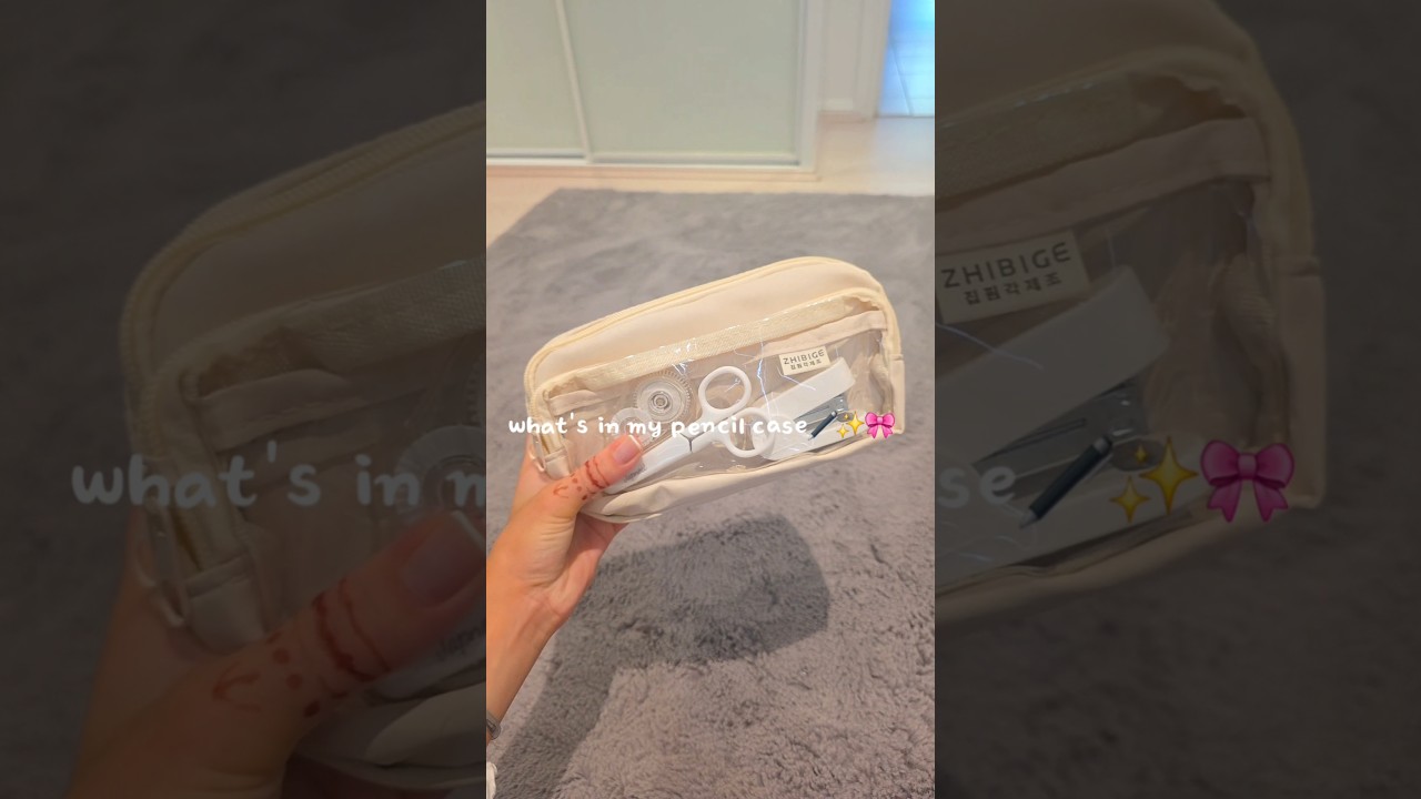What's in my pencil case for high school🖊✨️ 