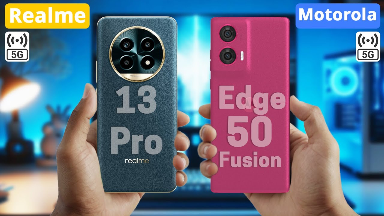 Realme 13 Pro Vs Motorola Edge 50 Fusion | Specs Comparison ✨ Which One's Better?