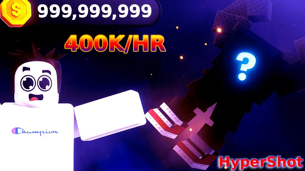 How to make *MILLIONS* of COINS a day in HyperShot! (Roblox)