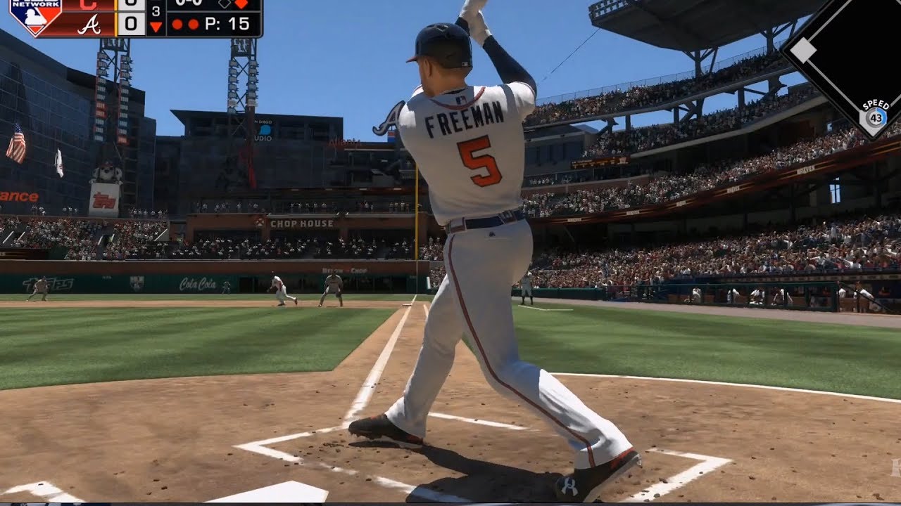 MLB The Show 18 - Atlanta Braves vs Cleveland Indians - Gameplay (PS4 HD) [1080p60FPS]