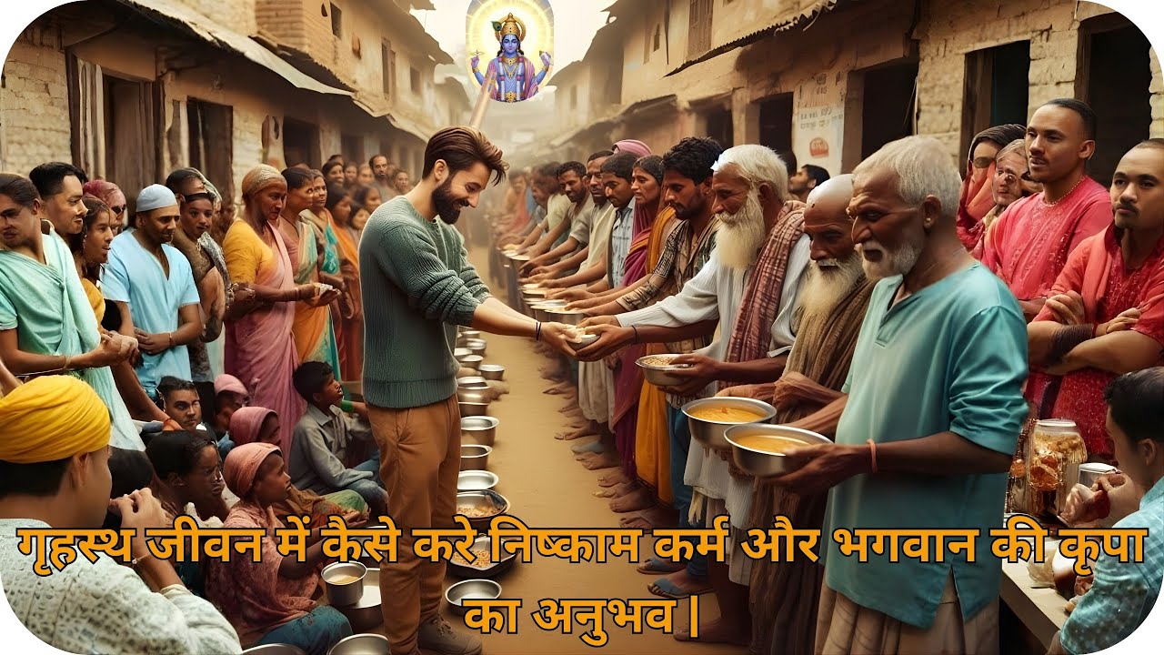 गृहस्थ जीवन में कैसे करे निष्काम कर्म और भगवान की कृपा का अनुभव 