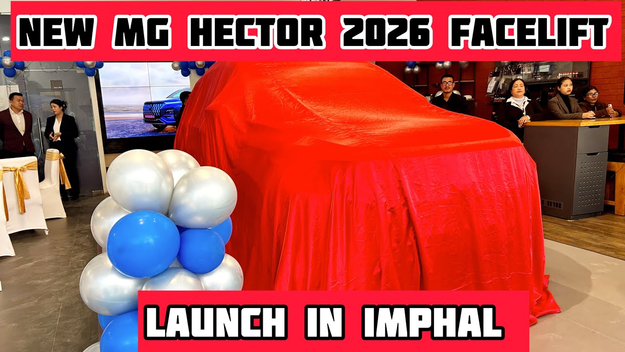 Новый MG HECTOR 2026 года, представленный в Импхале: подробный обзор на языке манипури.