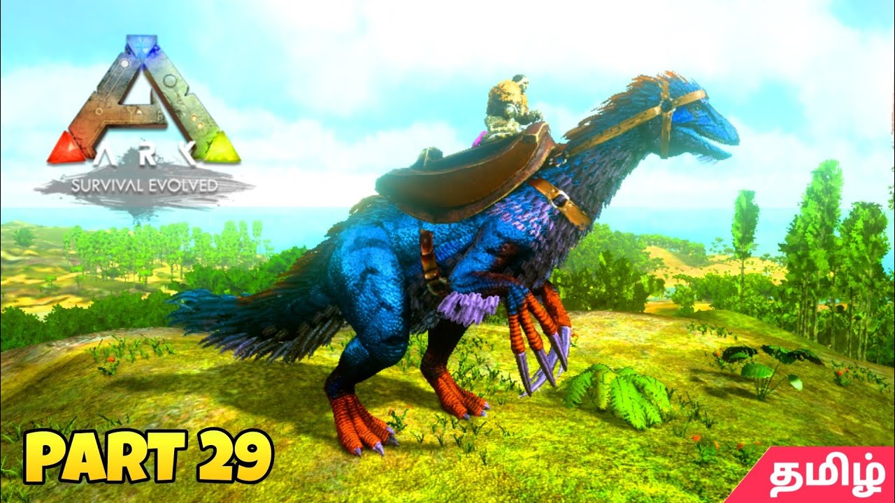 ARK Survival Evolved Gameplay - Taming Therizinosaur - Part 29 | ARK Survival Evolved | Gamers Tamil