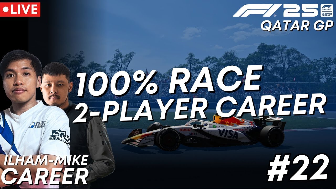 [2 PLAYER CAREER F1] Jadi Lindblad Dulu | EP22 w/ 