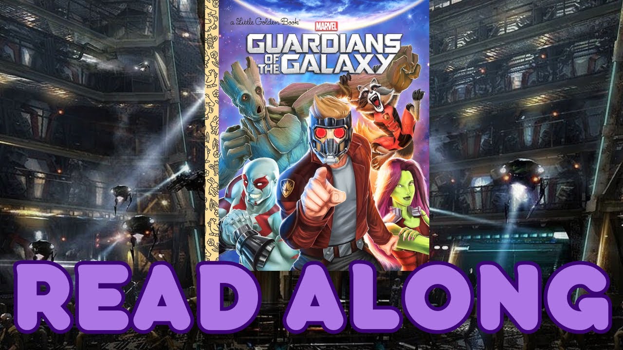 Guardians of the Galaxy Disney/Marvel Little Golden Book READ ALONG