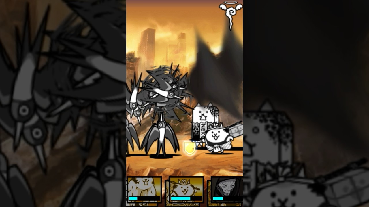 60%攻擊無效 vs 藝術立體派 [ 真AssassinCC ] #貓咪大戰爭 #にゃんこ大戦争 #battlecats #shorts
