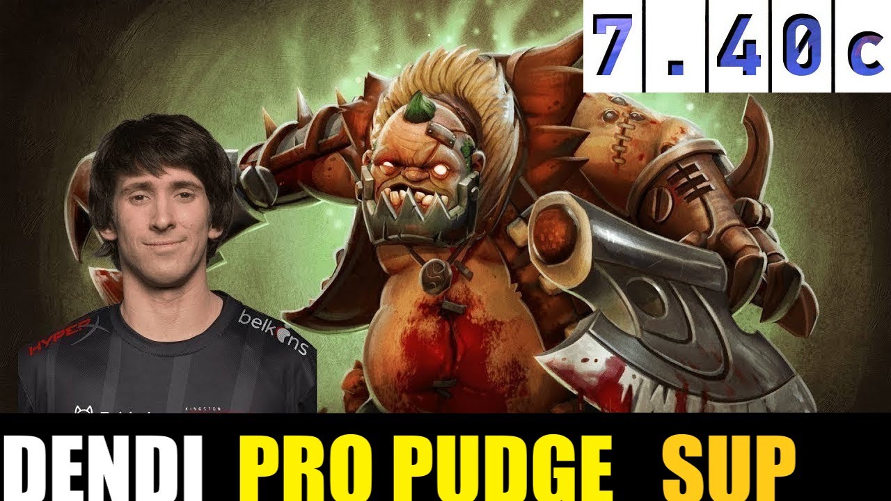 🤯 DENDI [PUDGE] SUP  7.40C - DOTA 2 HIGHEST MMR MATCH#dota2   #dota2gameplay  #dendidota2