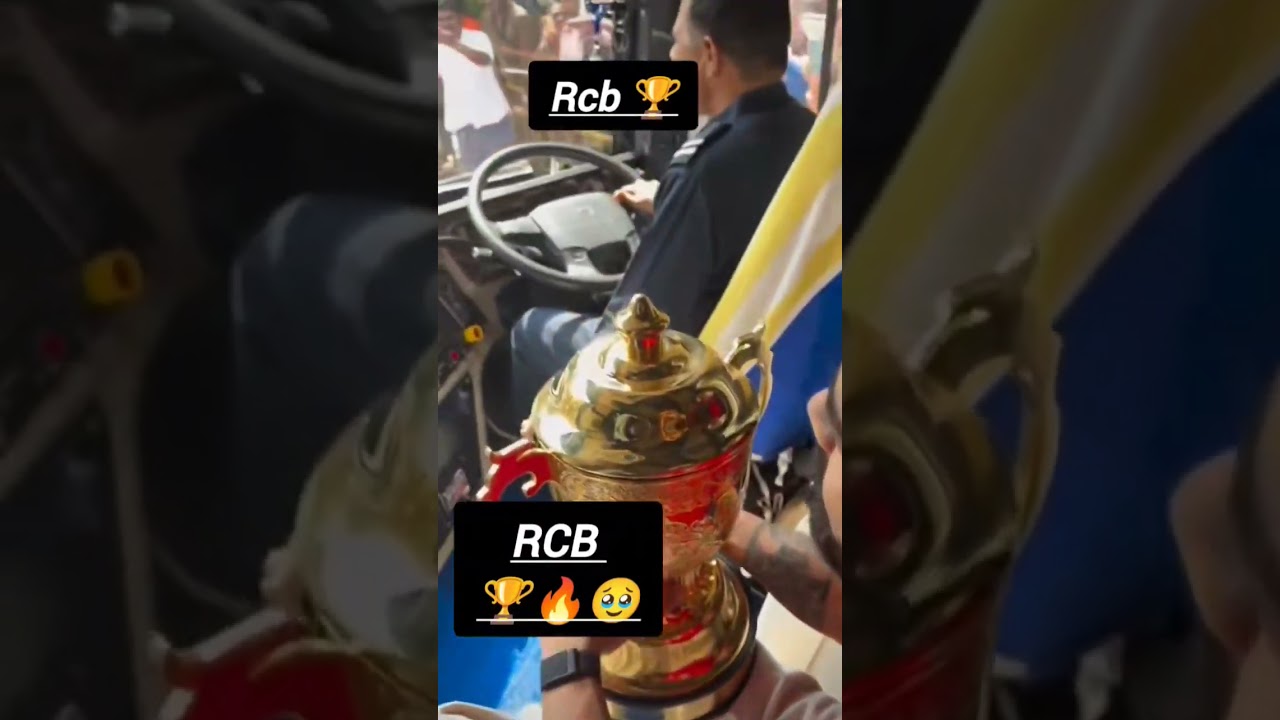 RCB victory parade in bangalore | rcb winning moment 🏆🔥#rcbians #rcb #viratkohli #rcbfans