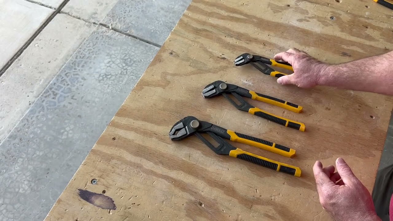 Dewalt DWHT74428 8 inch and 10 inch Pushlock Pliers Set Review