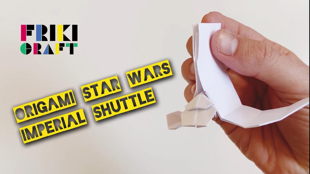 Origami Star Wars Imperial Shuttle