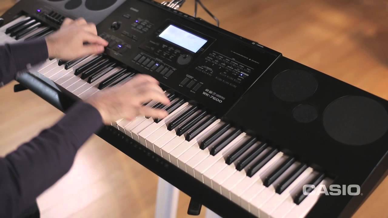 CASIO TECLADOS I CONCEPTUAL I WK 7600 / CTK 7200