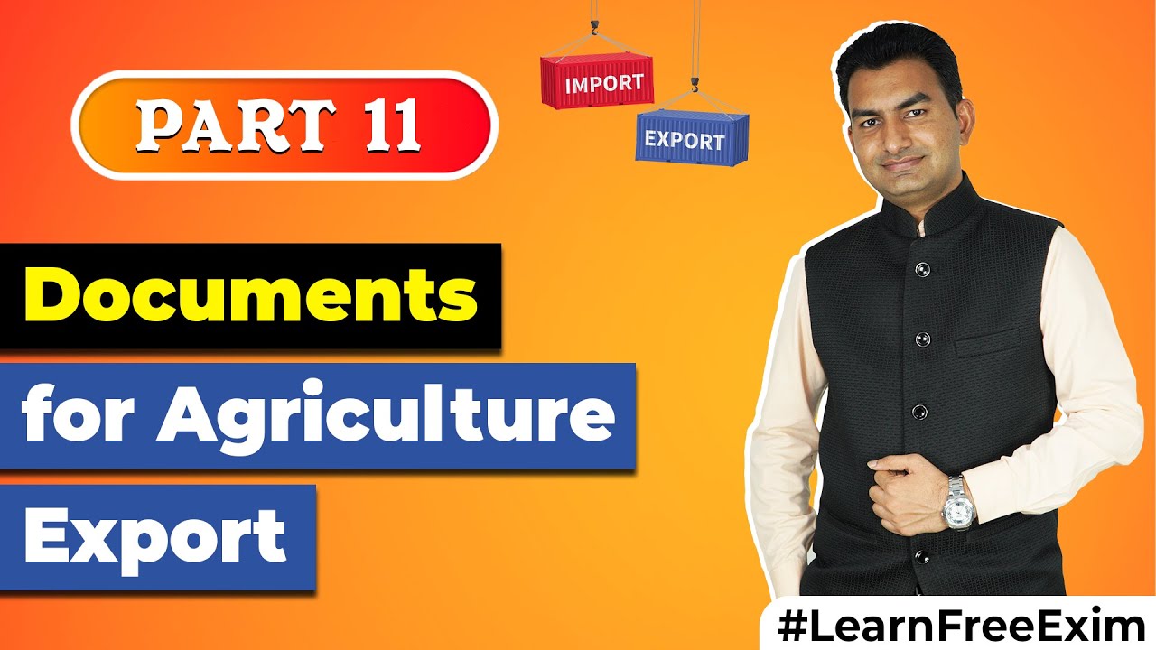 What Documents required to Export Agriculture Products..??? | by Paresh Solanki