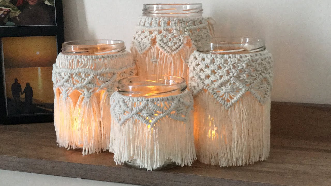 MAKROME İLE KAVANOZ SÜSLEME