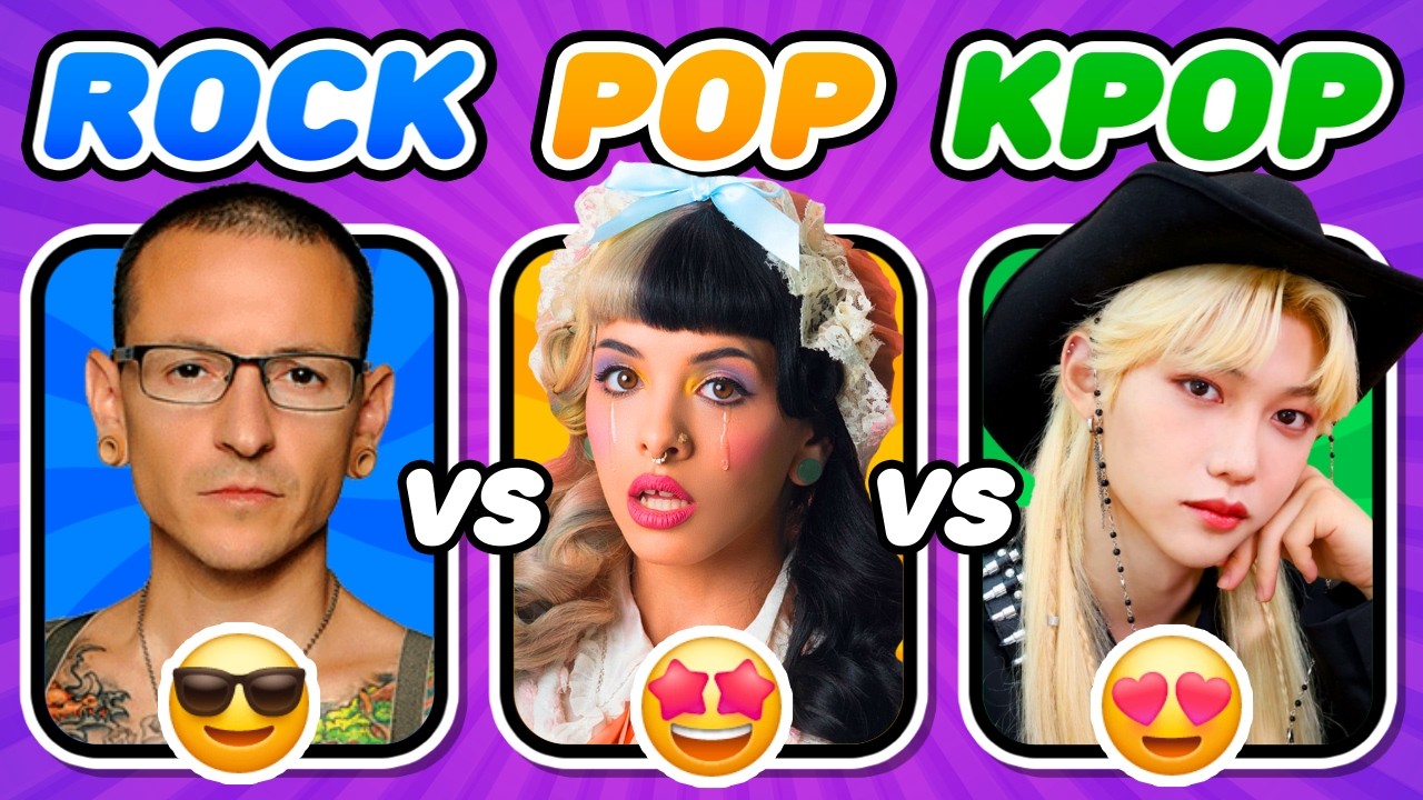 ROCK vs POP vs KPOP 🤩💖 Save One Song  | Music Quiz Challenge