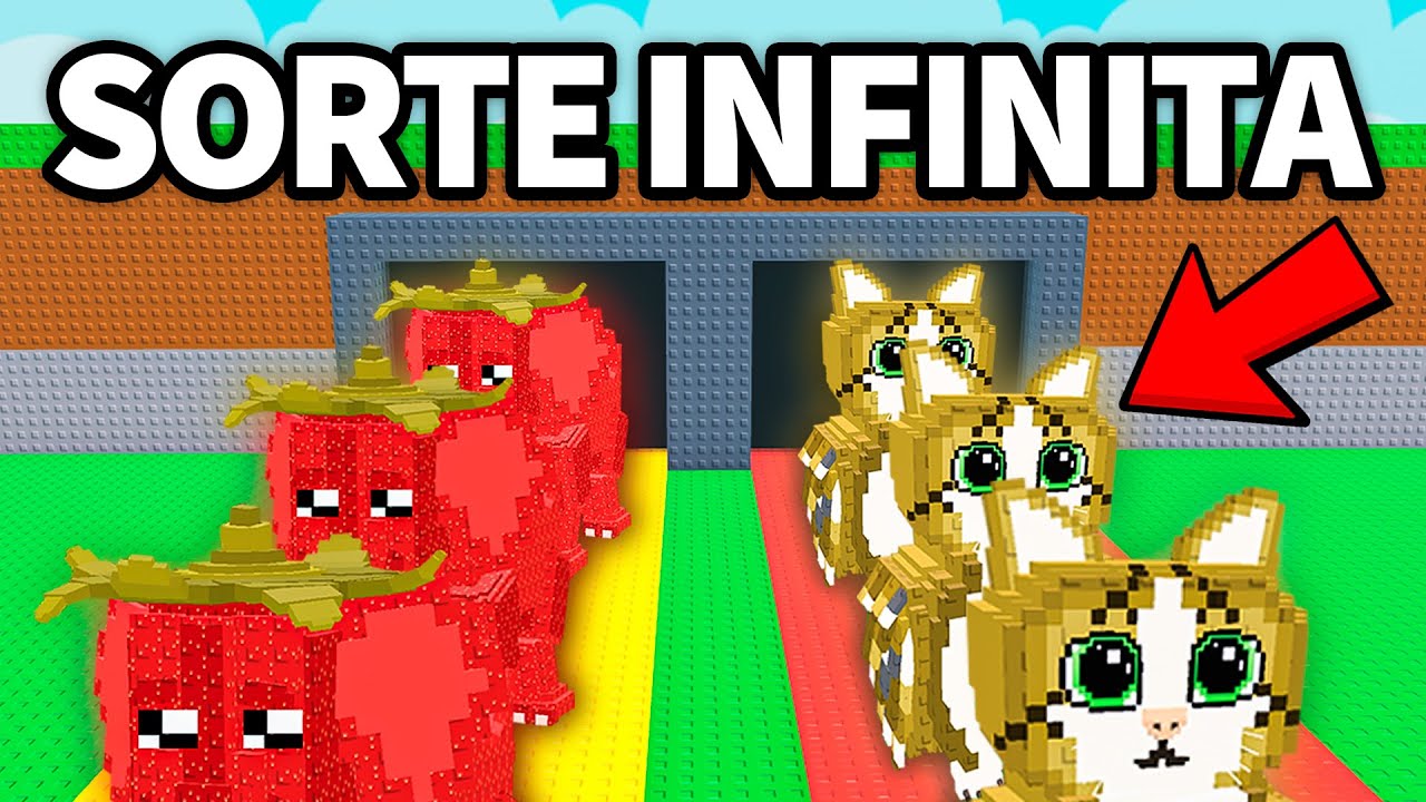 ATIVEI SORTE INFINITA EM 2 ESTEIRAS! 😱 (ROUBE UM BRAINROT)