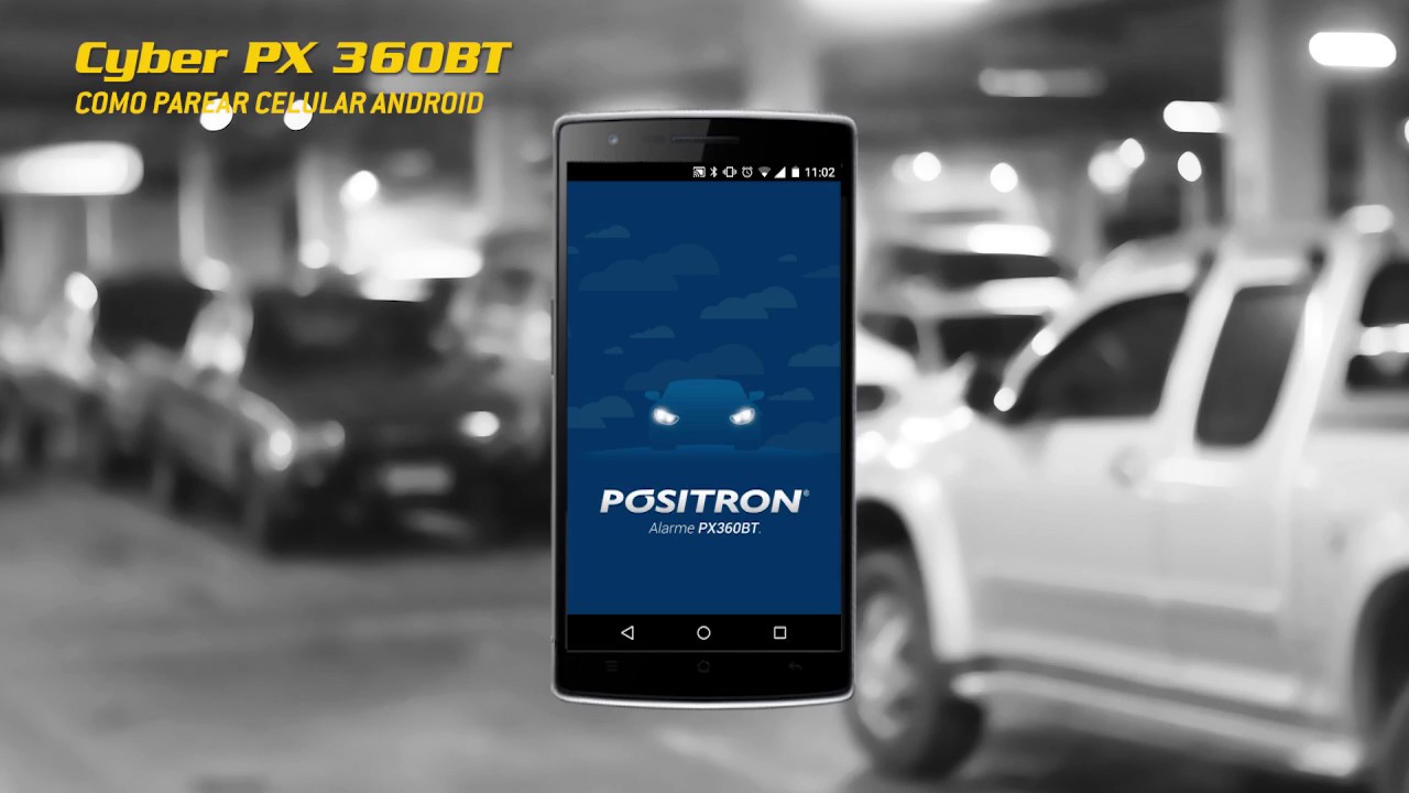 How to pair an ANDROID cell phone with the Cyber ​​PX 360BT alarm