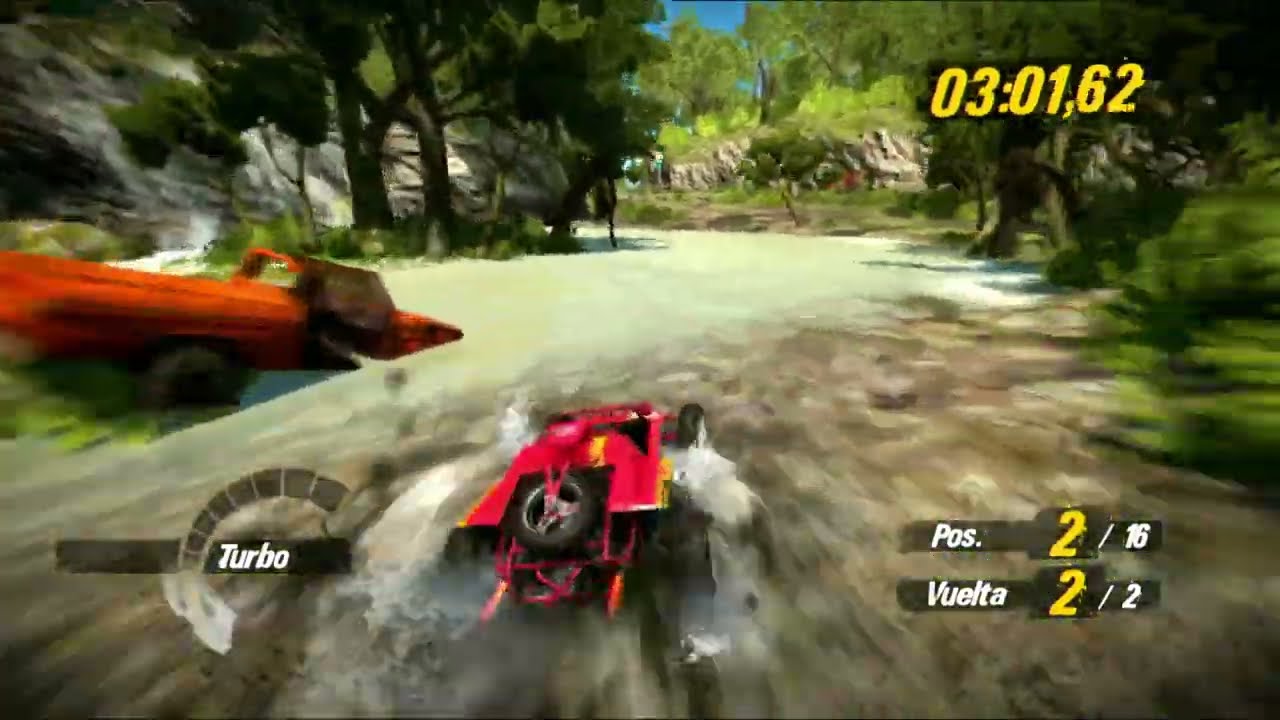 MotorStorm: Pacific Rift (PS3). Kanaloa Bay Race.