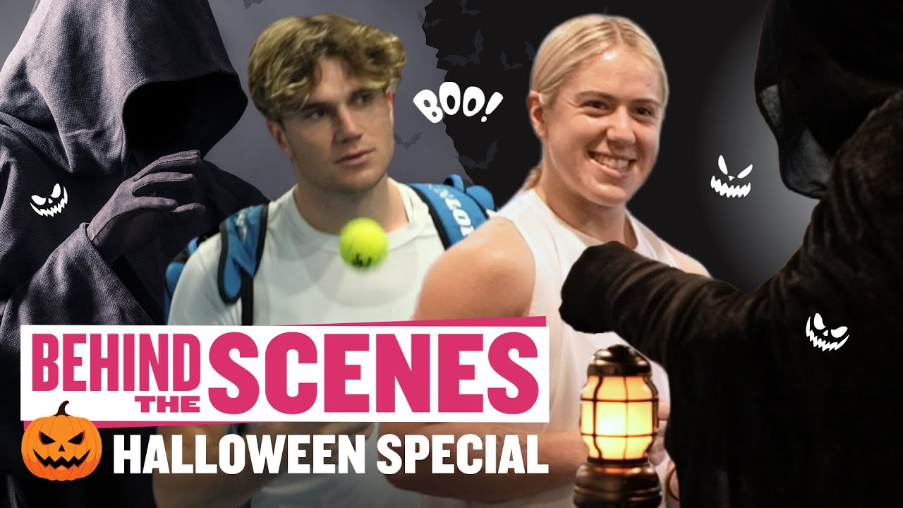 Halloween at the NTC 🎃 Jack Draper, Sonay Kartal and more get the fright of their lives 😱
