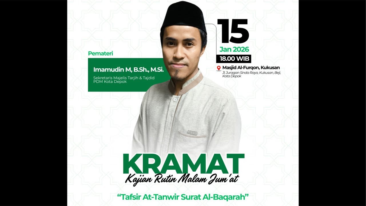 Kajian Rutin Malam Jum'at