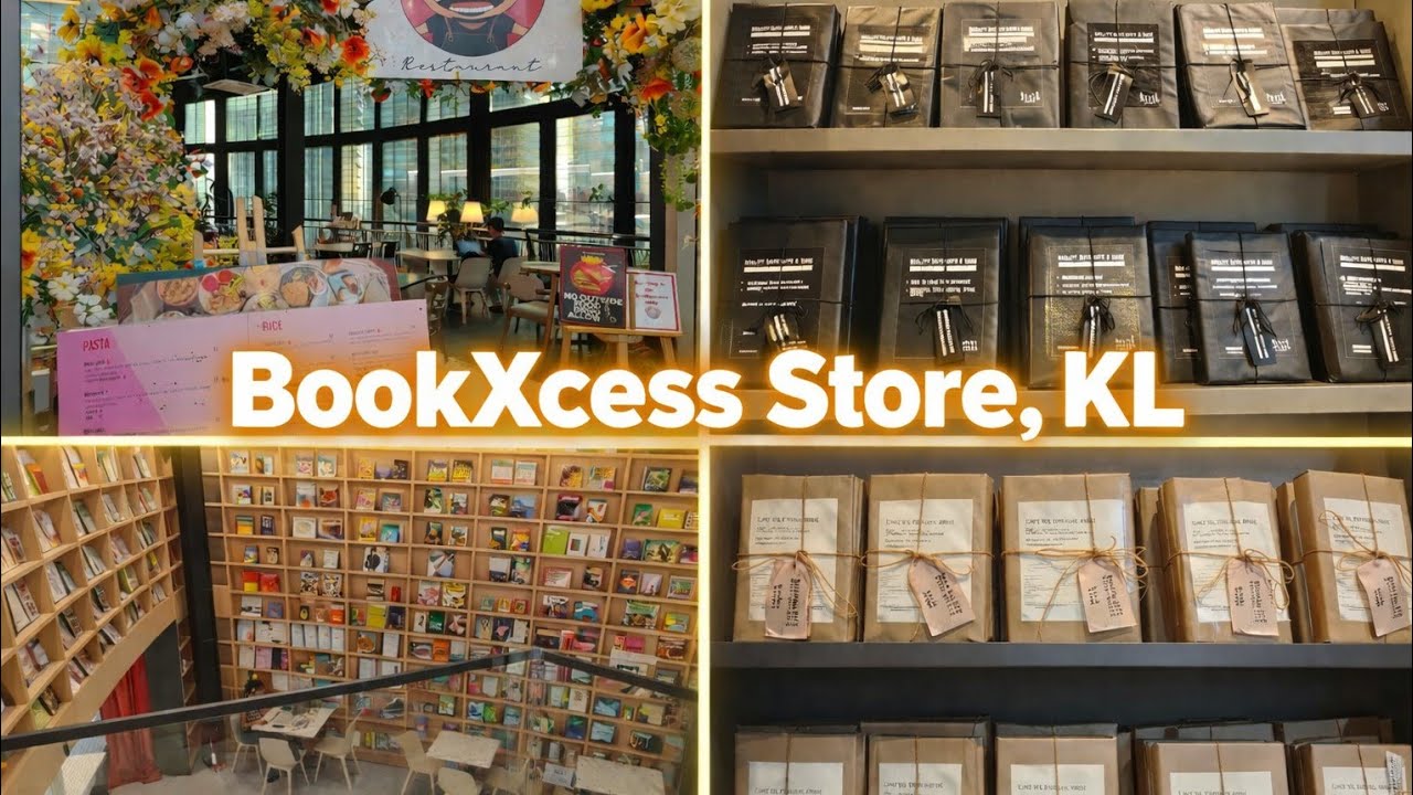 📚Malaysia’s Most Instagrammable Bookstore? | BookXcess Mid Valley KL 🇲🇾| Kuala Lumpur | Bookstore |