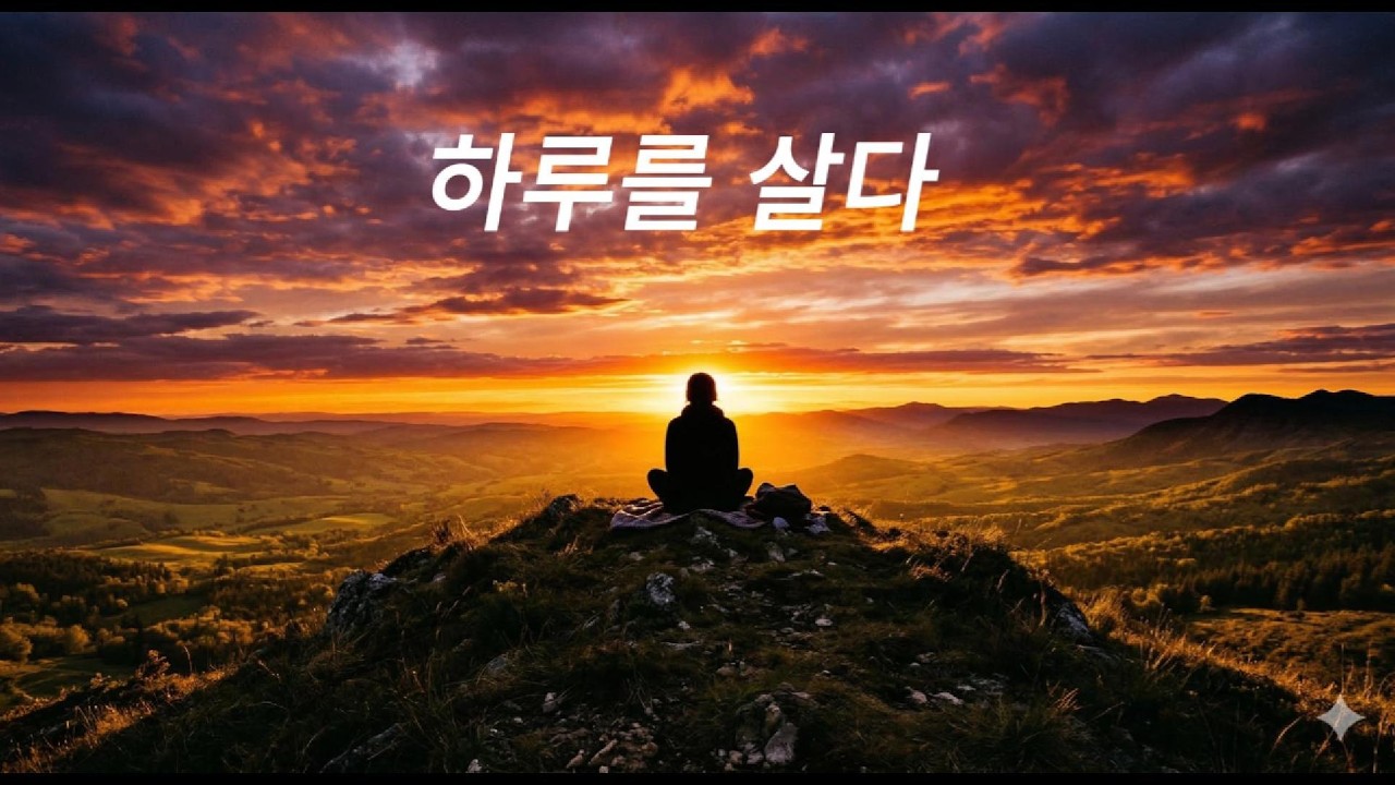 하루를 살다(천천히 주님 손 붙잡고 갑시다)