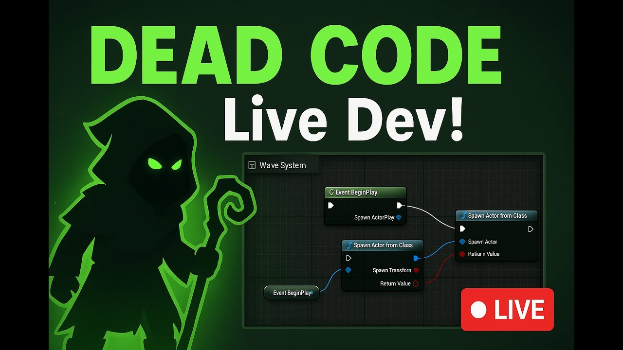 Working on my project DeadCode in UE5  pt 2.