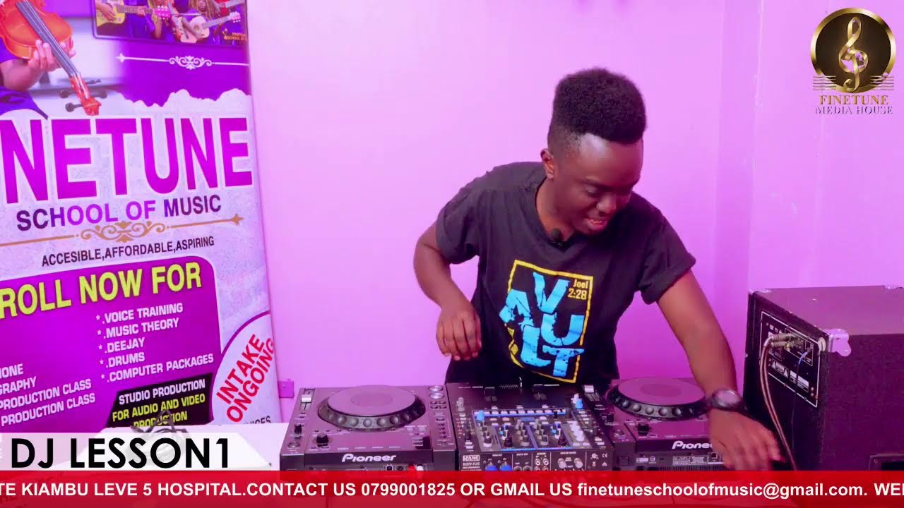 HOW TO SET UP YOUR DJ EQUIPMENT || Finetune School Of Music