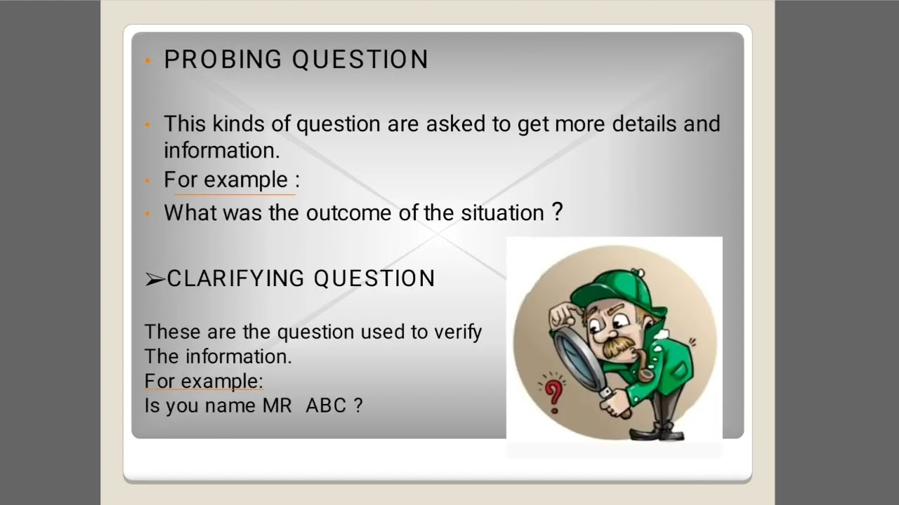 Nature of Questioning in the Classsroom