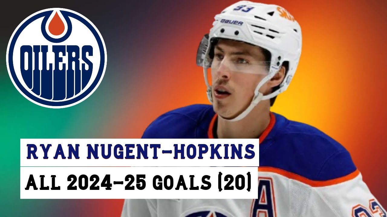Ryan Nugent-Hopkins (#93) All 20 Goals of the 2024-25 NHL Season
