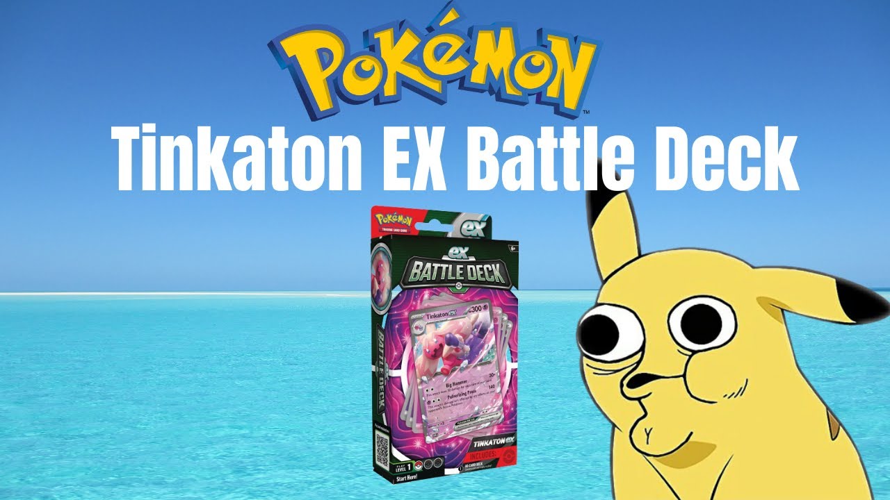 Pokemon Trading Card Game - Tinkaton EX Battle Deck Opening