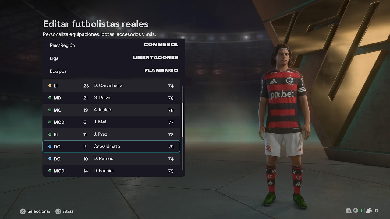 🔥🎮EA SPORTS FC 26 ALL FLAMENGO PLAYERS🎮🔥 #easportsfc26 #flamengo #brasileir&atilde;o #conmebol