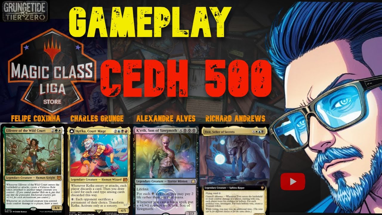 Magic Class Commander 500 | Elivere vs Kefka vs K&rsquo;rrik vs Tivit &ndash; Gameplay Competitivo Insano!