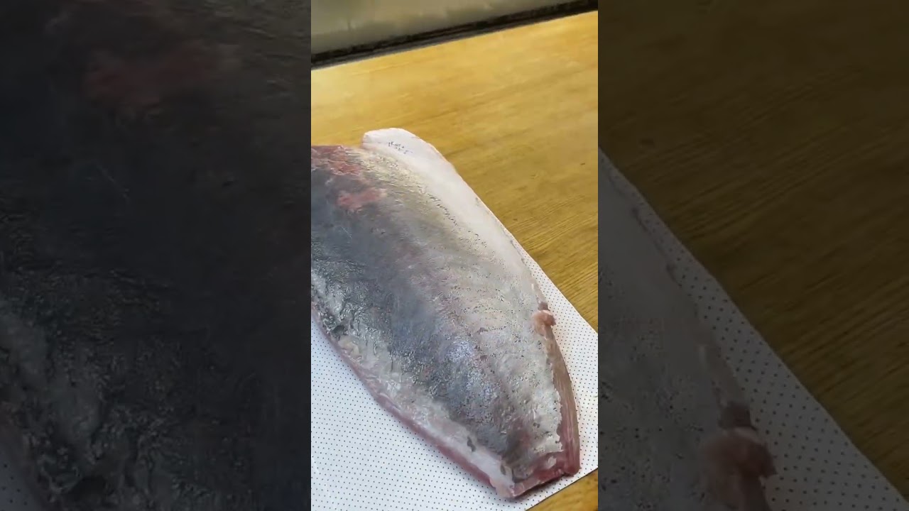 鰤魚青甘切割 Yellowtail Cutting Skills #鰤魚 #青甘 #yellowtail