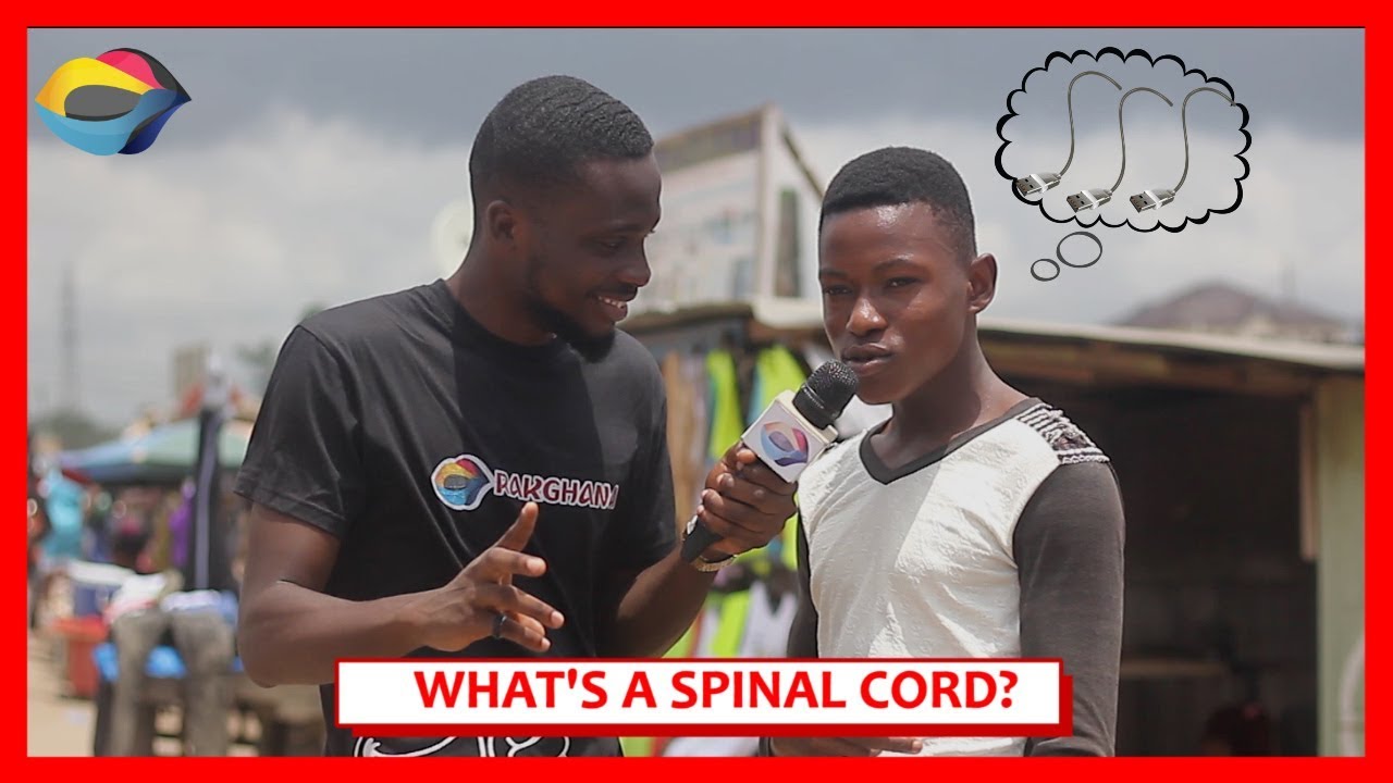 What's a SPINAL CORD? | Street Quiz | Funny African Videos | Funny Videos | African Comedy