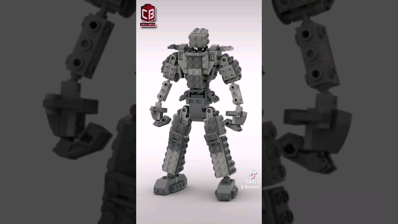LEGO ZF-23 Mech Frame Building Animation