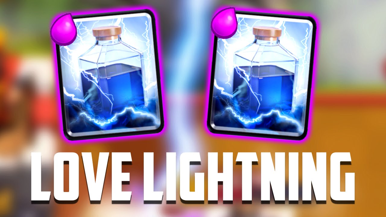 Clash Royale - I LOVE LIGHTNING. (New Deck!)