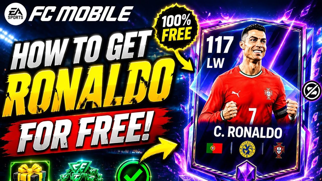 How to get free Ronaldo 117 || on FC Mobile 26