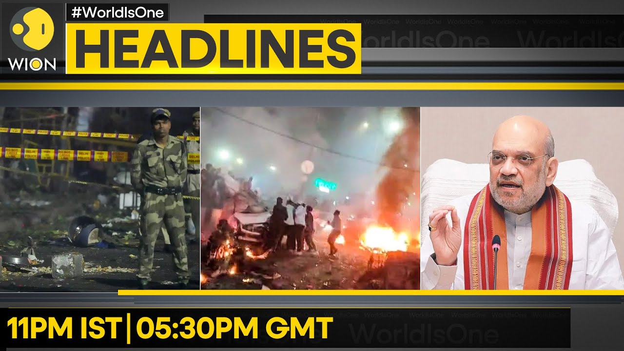 8 Killed in Delhi Red Fort Blast | HM Amit Shah: All Angles Are Being Probe  | WION HEADLINES