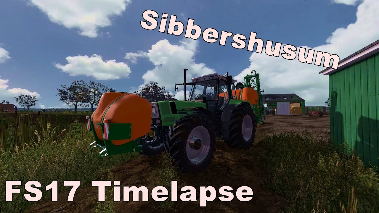 TIMELAPSE - Farming Simulator 17 - Sibbershusum with Seasons - Planting and fertilizing #1