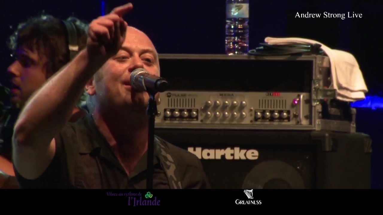Andrew Strong. 3 songs : Hard to handle / Take me to the river / It's your thing