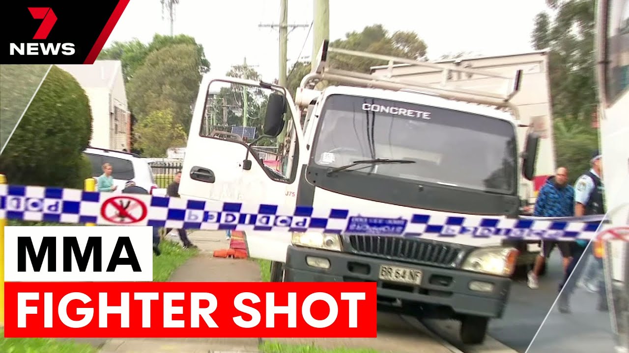 Local fighter shot in brazen attack | 7NEWS