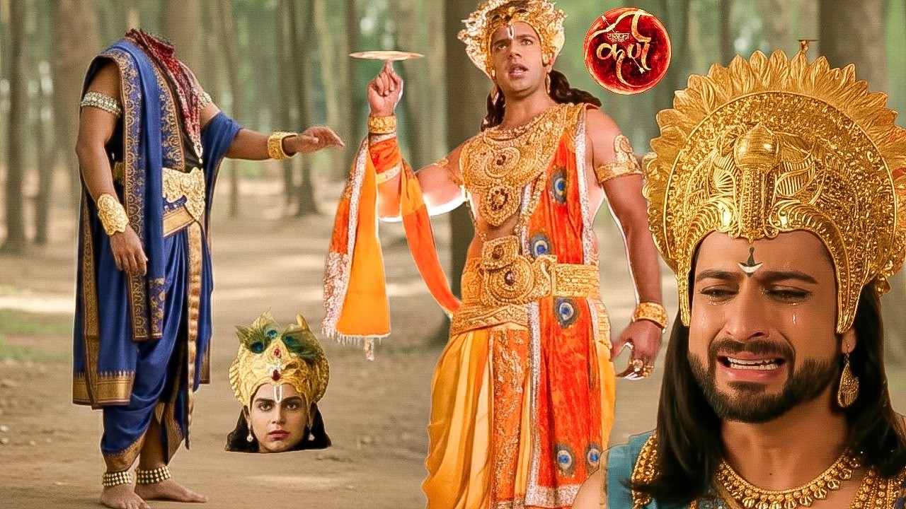 श्री कृष्ण ने किया Poundrath का अंत! || Suryaputra Karn ||