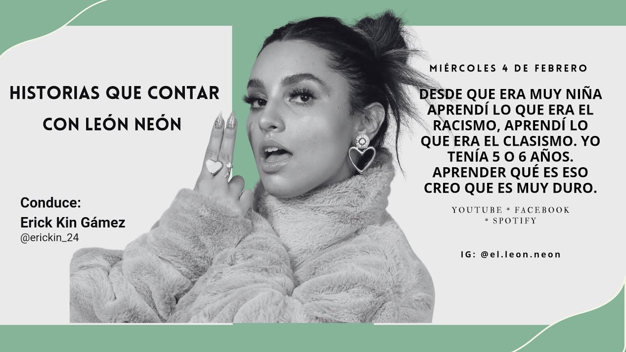 Historias que contar con  León Neón #music #video #youtube #interview #music #entrevista #musica